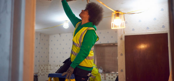 Electrician student at Sunderland College.