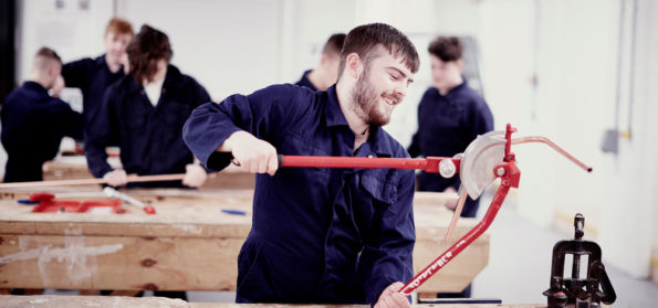 Plumbing course at Sunderland College